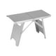 thumbnail image 2 of Mesa de camping plegable de acero inoxidable, taburete para exteriores, ligero, silla de pesca, taburete de camping resistente y compacto para playa,, 2 of 8