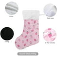 thumbnail image 3 of GZHJMY Strawberry Christmas Stocking, Personalized Large Candy Stocking Hanging Gift, Xmas Stockings Decoration for Family Holiday Party Ornaments Decor Fireplace, 3 of 7