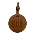 thumbnail image 3 of Soporte para tee de golf, bolsa de almacenamiento para tee de golf, PU portátil Se adapta a todas las marcas Correa colgante impermeable Accesorios de Marrón shamjiam Titular de tee de golf, 3 of 8