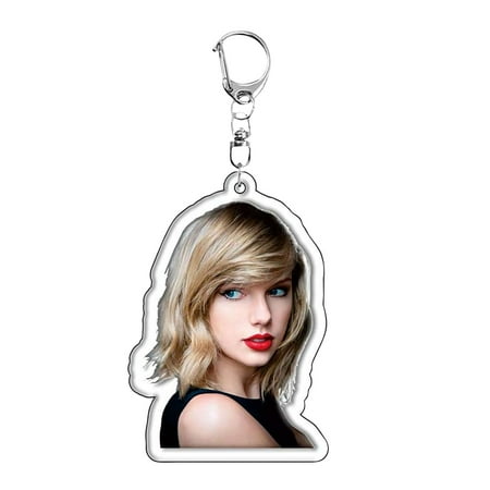 Taylor Swift Fans Gifts - Taylor Swift Keychain, Taylor Swift Merch - Clean  Taylor Swift Character Acrylic Keychain Character Peripheral Pendant
