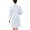 thumbnail image 4 of Garbnen Unisex Lab Coat for Women and Men Long Sleeve White Uniform Doctor Nurse Career Day Coat Unisex Adult Nurse Costume Lab Coat, 4 of 7