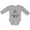 AC-Heather Grey, variant on Inktastic My Great Aunt Loves Me Unicorn Niece Girls Long Sleeve Baby Bodysuit