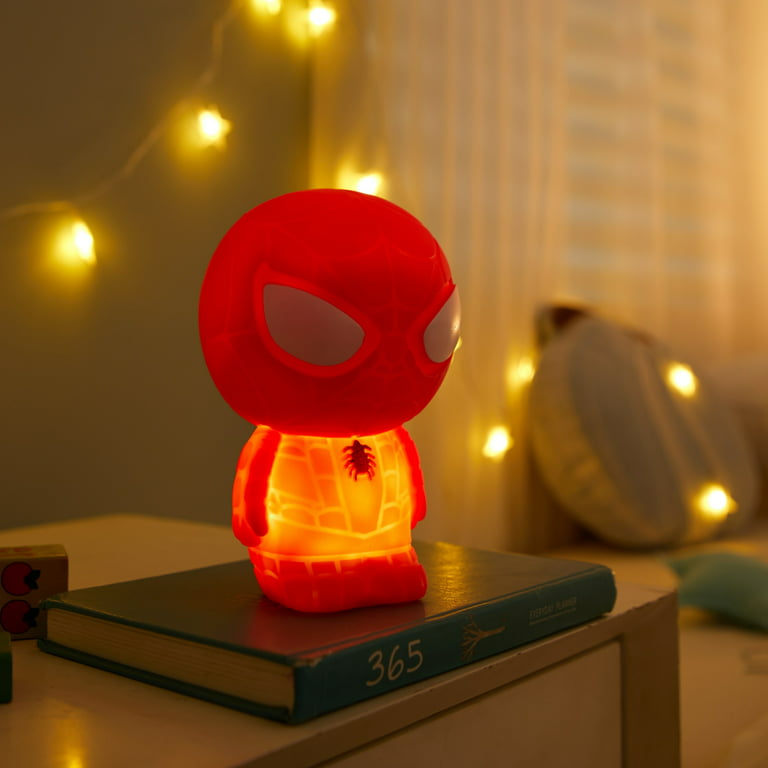 Marvel Spiderman 3D Mood Light with 30 Minute Timer, Red, 6"H x 4"W -  Walmart.com
