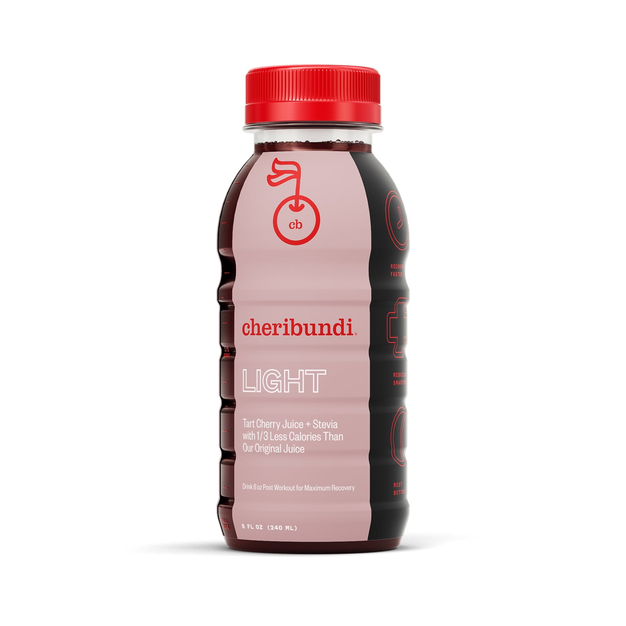 Cheribundi Tart Cherry Juice + Stevia with Antioxidants for Maximum