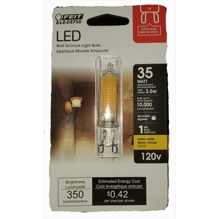 

Felt Electric LED (1) G9 - 35 Watt 120 V