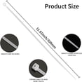 thumbnail image 2 of HYG White UV Resistant Zip Ties, 100 Pcs Heavy Duty Nylon Self-Locking Cable Ties Ultra Exclusive Strong 12-Inch Extra Long Plastic Wire Ties Multi-Purpose for Indoor and Outdoor, 2 of 7