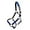 Royal Blue, variant on Nylon Horse Neoprene Padded Halter Brass Hardware Horse Tack Equine 606173