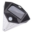 thumbnail image 1 of LED Solar Light, White Light 1200mAh Street Wall Lamp IP65 Waterproof Push Button Motion Sensor ABS  For Sidewalk, 1 of 8