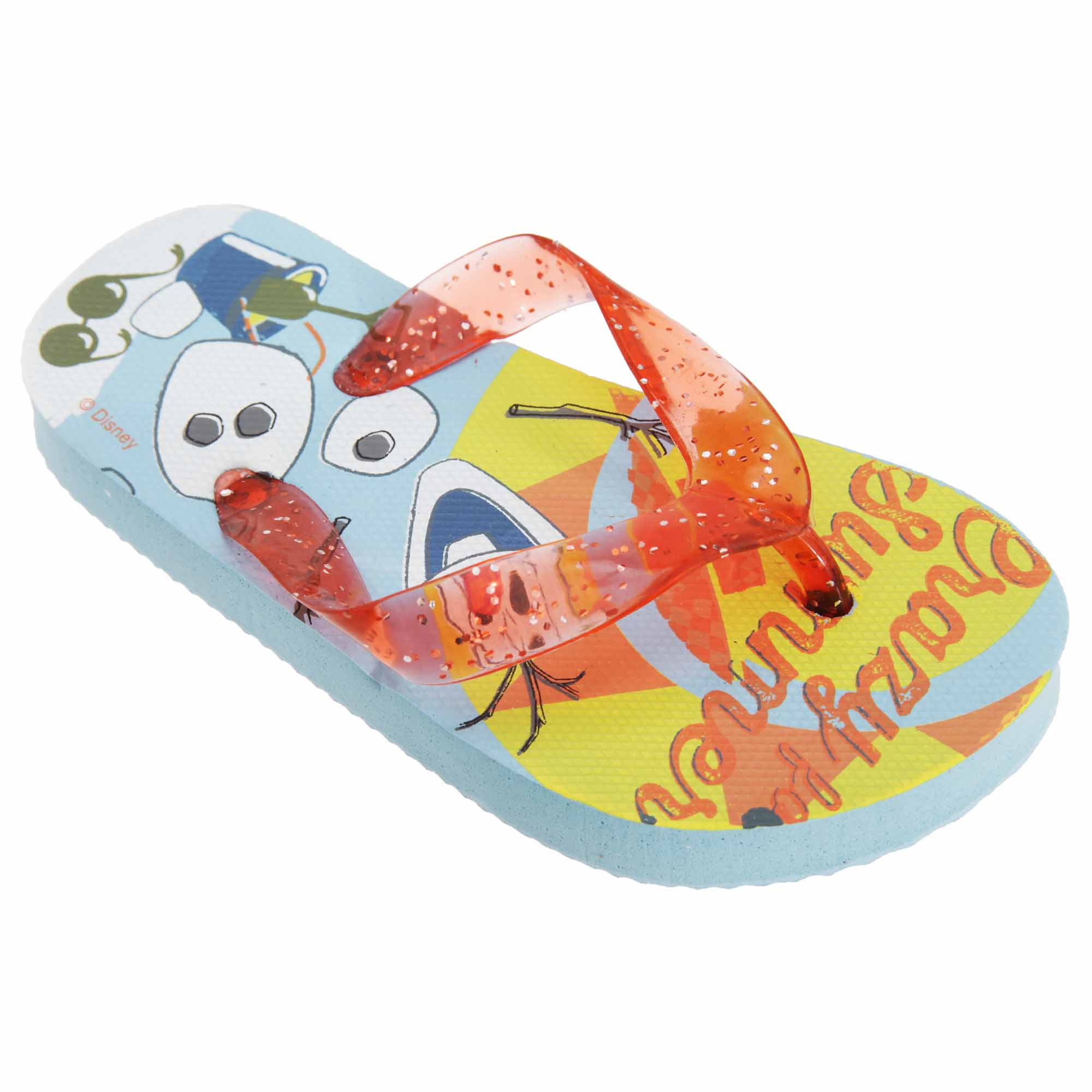 Disney Frozen Childrens Kids Olaf Flip Flops Walmart Canada