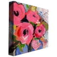 thumbnail image 2 of Trademark Art "Bouquet in Pink" Canvas Wall Art by Shelia Golden, 2 of 2