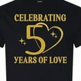 thumbnail image 4 of Inktastic 50th Wedding Anniversary 50 Years T-Shirt, 4 of 5