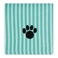 thumbnail image 2 of Bone Dry Embroidered Microfiber Large Pet Towel, 41x23.5", Aqua, 2 of 4
