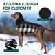 thumbnail image 5 of Abrigo Kuoser para perro, reversible, cálido, impermeable, a cuadros, XXL, 5 of 7