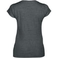 thumbnail image 3 of Gildan Ladies Soft Style Short Sleeve V-Neck T-Shirt, 3 of 5