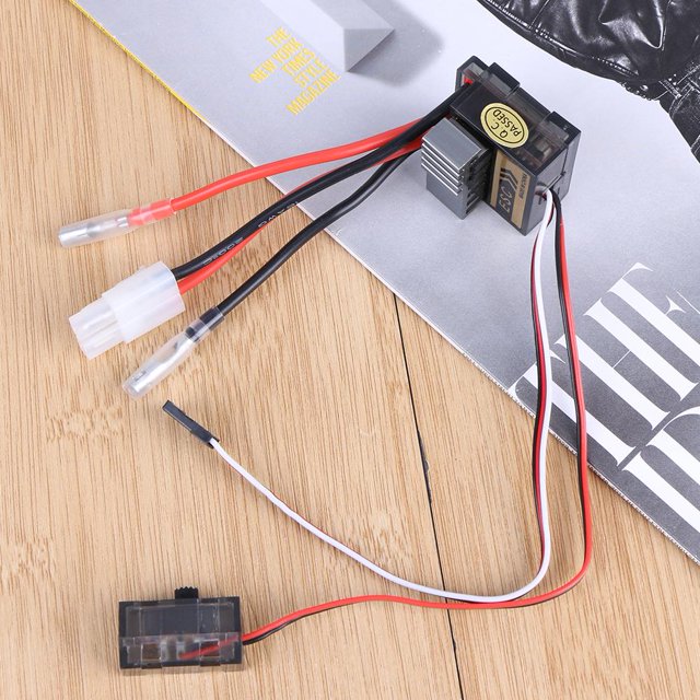 Regulador cepillado 1/8 1/10 ESC Controlador de velocidad electrónico para HSP 320A Sywqhk libre de BPA