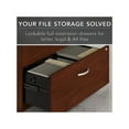 thumbnail image 3 of BBF Studio C - Lateral filing cabinet - 2 drawers - hansen cherry, 3 of 8