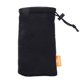thumbnail image 2 of Paquete de 15 Bolsa Bolso de Almacenamiento con Cordón de de Nylon - 3.5 x 7.3 Pulgadas Bolsa Multiuso para Viajes Y Actividades Al Aire Libre para (Negro), 2 of 5