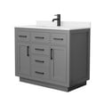thumbnail image 4 of Wyndham Collection Wcg262642s-Qtz-Unsmxx Beckett Tk 42" Free Standing Single Basin Vanity, 4 of 7