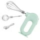 thumbnail image 2 of Batidor de crema de huevo eléctrico, batidor de crema de cocina automático ajustable de mano, batidora de mantequilla, agitador, herramientas Herramientas y accesorios para hornear verde 2 varillas Naiovety HA007445-04B, 2 of 6