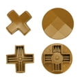 thumbnail image 1 of Controller D Pads Replacement for XboxOne Elite Model 1698, Game Controller D Pads Directional Button Metal Faceted Standard D Pad forElite Elite Series 2, 1 of 7