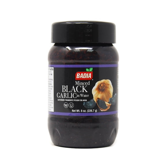 badia minced garlic in water black 8 Oz.Pack Of 6