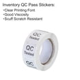 thumbnail image 4 of Uxcell Inventory QC Tested Stickers Labels 25mm/1" White for Inventory Warehouse Stock, 4 Roll 2000 Piece, 4 of 5