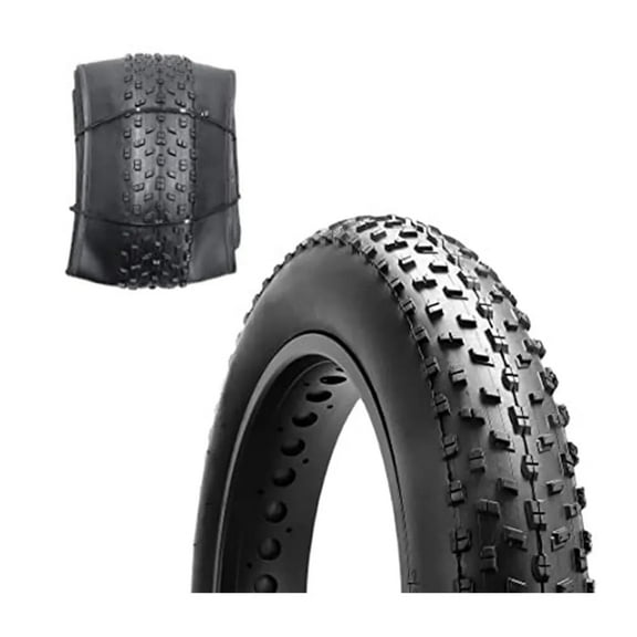 26x4 inch Tire 1 piece Bike Tire For Fat Tire Bike and Electric Bike Off Road Knobby Tire 20 PSI