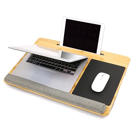 Laptop Lap Desk, Fits up to 17-Inch Laptops, Built in Mouse Pad, Holder ...