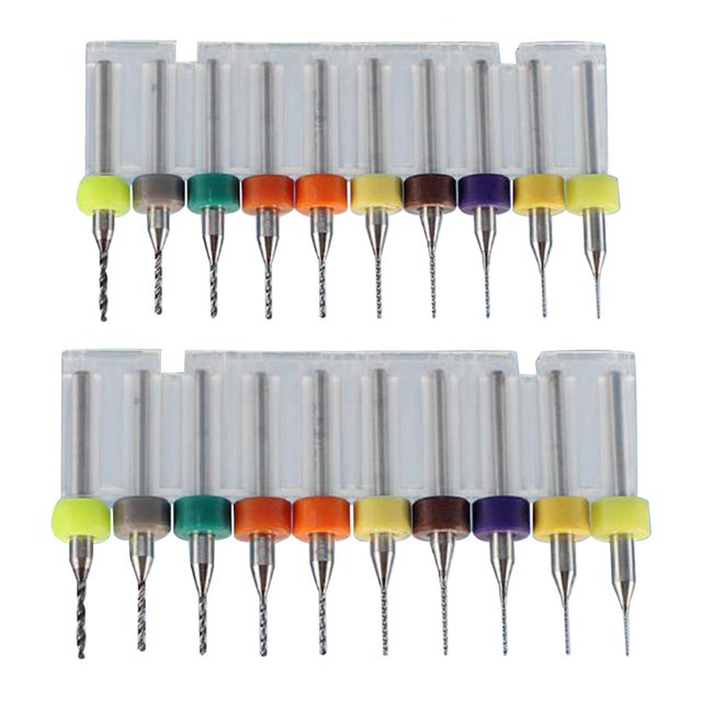 Micro Brocas de Tungsteno Macarena Herramienta de Grabado 20 piezas