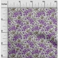 thumbnail image 2 of oneOone Cotton Flex Purple Fabric Florals Sewing Craft Projects Fabric Prints By Yard 40 Inch Wide, 2 of 5
