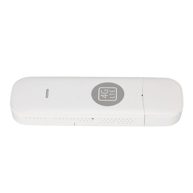 4G LTE USB WiFi modem with SIM card slot, high speed, unlocked, portable 4G router, travel hotspot, worldwide, white