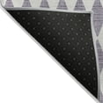 thumbnail image 3 of Addison Rugs Chantille Indoor/Outdoor Transitional Diamonds Purple Washable Rectangle Rug, 8' x 10', 3 of 6