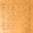 thumbnail image 1 of Ahgly Company Indoor Square Oriental Orange Industrial Area Rugs, 3' Square, 1 of 4