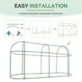 thumbnail image 7 of Aoodor 10'x3'x5' Crop Cage Plant Protection Netting Tent with Zippers for Vegetables Fruits and Plant, Suitable for Garden Yard and Lawn, 7 of 7
