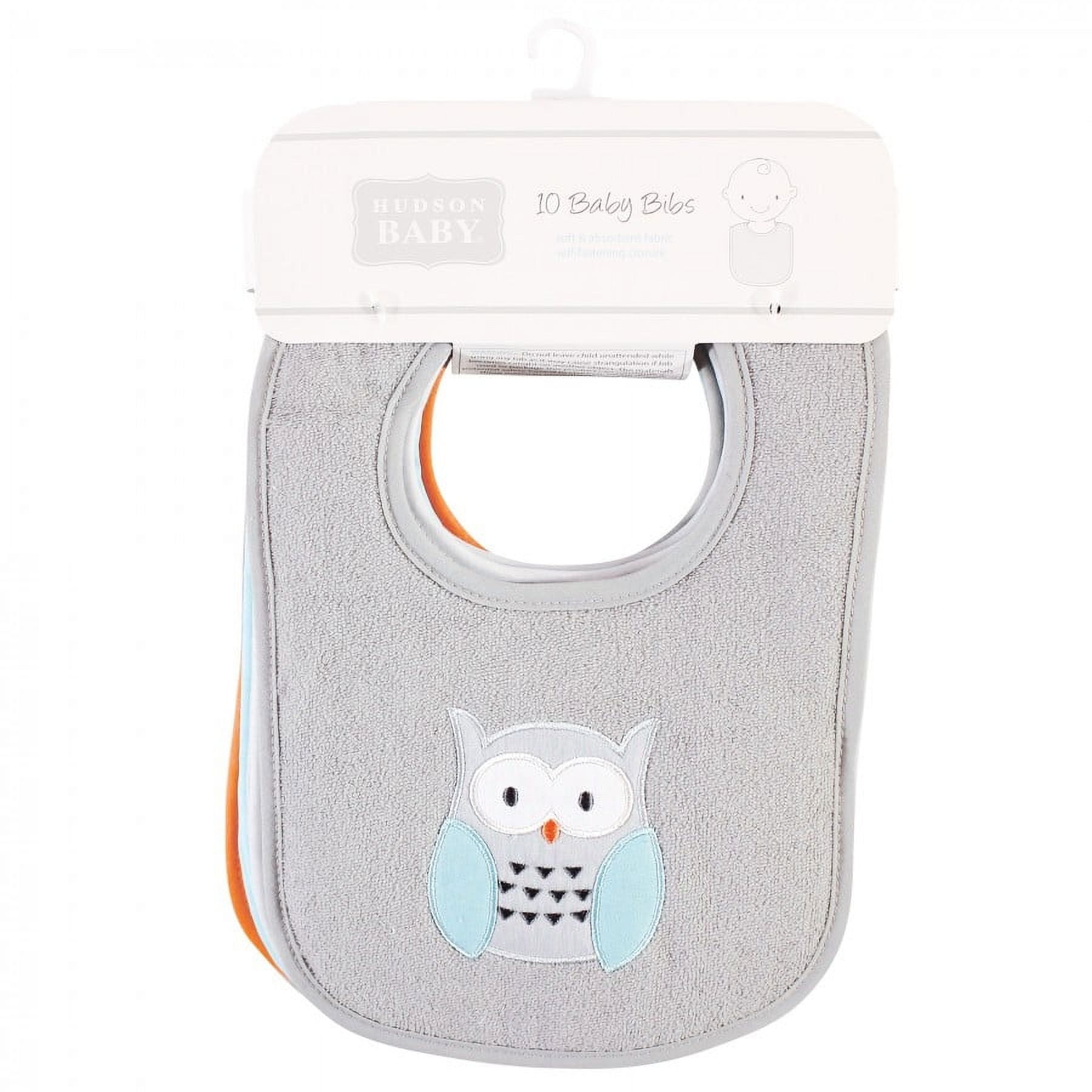 Hudson Baby - Bavaglini In Spugna Di Cotone Con Imbottitura In - Foto 6