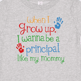 thumbnail image 4 of Inktastic Principal like Mommy Boys or Girls Baby T-Shirt, 4 of 5
