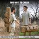 thumbnail image 5 of VEVOR Bolsa táctica para armas de fuego, bolsa táctica doble de 36 pulgadas, funda táctica suave para exteriores con cremallera con cerradura, asa portátil y correa para el hombro, 5 of 9