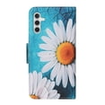 thumbnail image 5 of Allytechgroup for Samsung Galaxy S24+ Flip Case, Rich Pattern with Card Slots and Credict Slots Magnetic Clasp Soft Shockproof Leather Protective Case with Lanyard - Sunflower, 5 of 7
