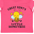 thumbnail image 4 of Inktastic Cute Bee Great Aunt's Little Honeybee with Stars Boys or Girls Toddler T-Shirt, 4 of 5