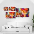 thumbnail image 6 of HFDF Abstract Colorful Canvas Wall Art for Living Room Colorful Splash Colors Picture Prints Graffiti Abstract Painting Wall Watercolor Aesthetic Poster Modern Artwork ations 18x12inch Framed, 6 of 7