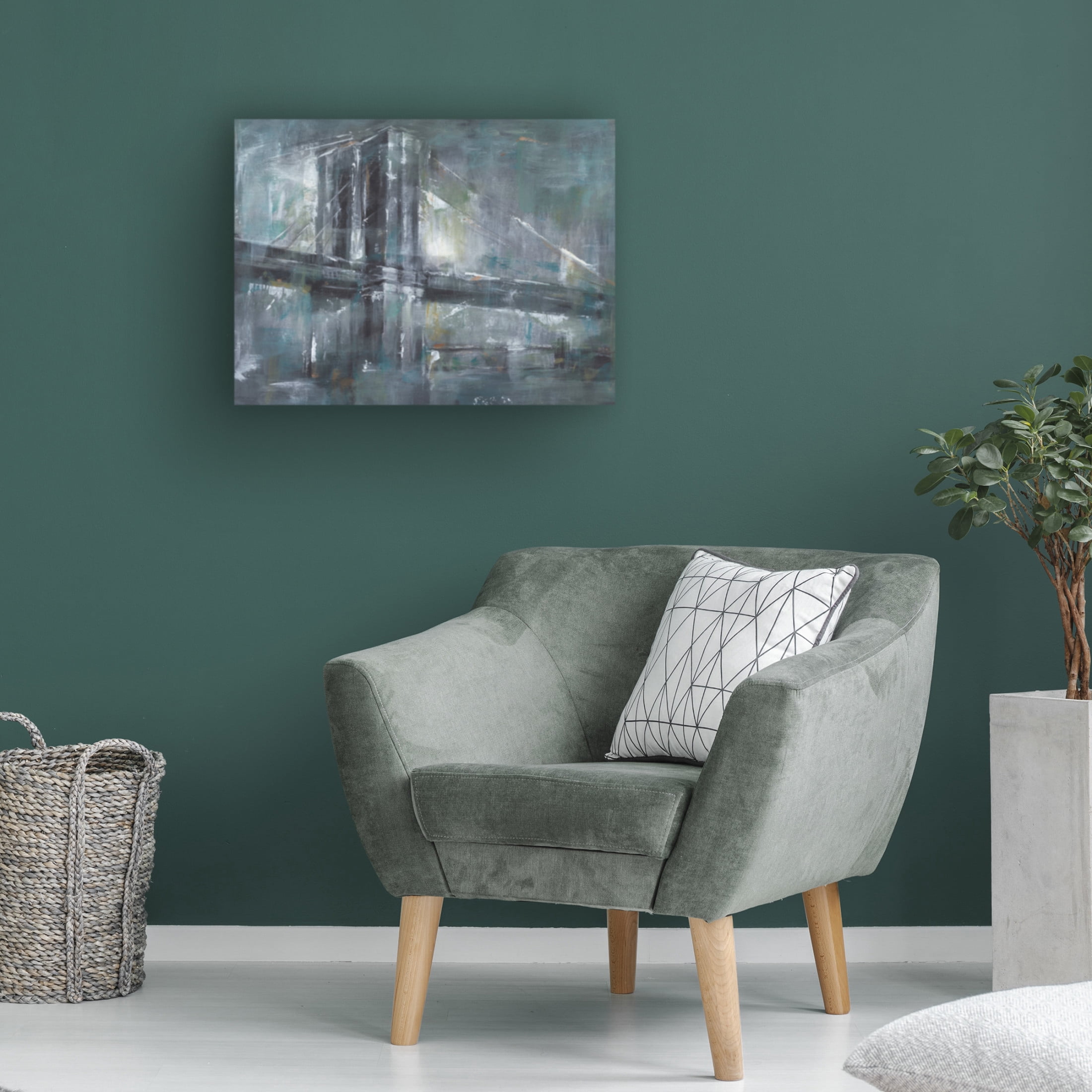 Trademark Fine Art Ethan Harper  Illuminated Crossing II Canvas Wall Art