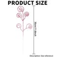 thumbnail image 2 of NOGIS 20 Pcs Christmas Tree Picks and Sprays 12’’ Candy Shape Curly Picks Glittery Faux Christmas Tree Stems Ornaments for Christmas Tree Ornaments DIY Crafts Xmas Holiday Home Decor (Pink), 2 of 7