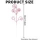 thumbnail image 4 of NOGIS - 20 palitos y aerosoles para árbol de Navidad de 30 cm con forma de caramelo, brillantes, artificiales, para manualidades, decoración del hogar (rosa), 4 of 7