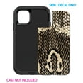thumbnail image 2 of DistinctInk Custom SKIN / DECAL compatible with OtterBox Defender for iPhone 11 (6.1" Screen) - Brown Tan Snake Skin Texture - Animal Print, 2 of 5