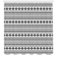thumbnail image 3 of Aztec Shower Curtain, Ikat Style Prehistoric Forms Folk Retro Hippie Tribal Cultural Symbolism Print, Fabric Bathroom Set with Hooks, 69W X 70L Inches, Black Grey White, by Ambesonne, 3 of 3