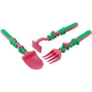 Constructive Eating Garden Fairy Set of 3 Utensils for Toddlers, Infants, Babies and Kids - Made With Materials Tested for Safety