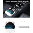 thumbnail image 3 of Nidemao Portable Car CD Player with USB/AUX Interface, External CD Player, Compatible with Car Radio, Laptop, TV and Computer (White), 3 of 8