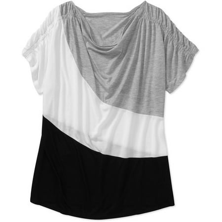 Faded Glory Women's Plus-size Colorblock
