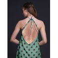 thumbnail image 3 of Bimba Geometric Women Backless Halter Neck Beachwear Summer Evening PartyÂ&nbsp;Dress-Medium, 3 of 6