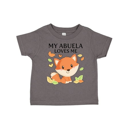 

Inktastic My Abuela Loves Me- Little Fox Gift Toddler Boy or Toddler Girl T-Shirt